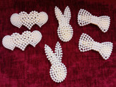 گیره تق تقی مرواریدی در ۳ طرح مختلف