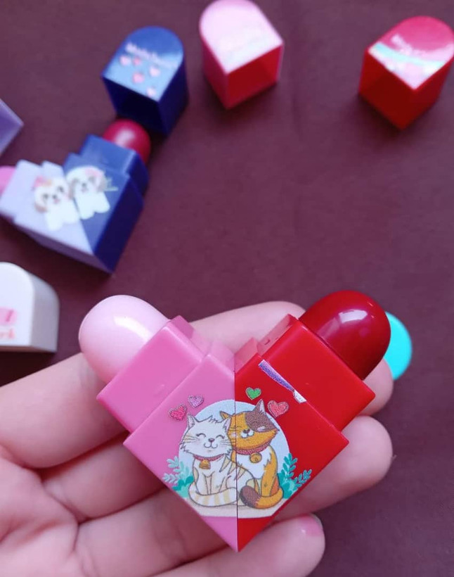بالم لب و رژ دوقلو فانتزی