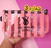 کیف آرایشی جادار طلقی قابل شستشو