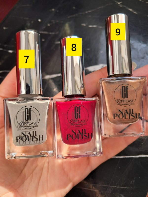 لاک باکیفیت Nail Polish در ۲۴ رنگ جذاب
