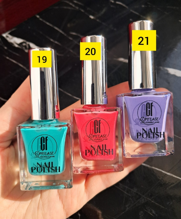 لاک باکیفیت Nail Polish در ۲۴ رنگ جذاب