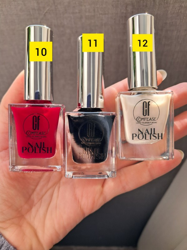 لاک باکیفیت Nail Polish در ۲۴ رنگ جذاب