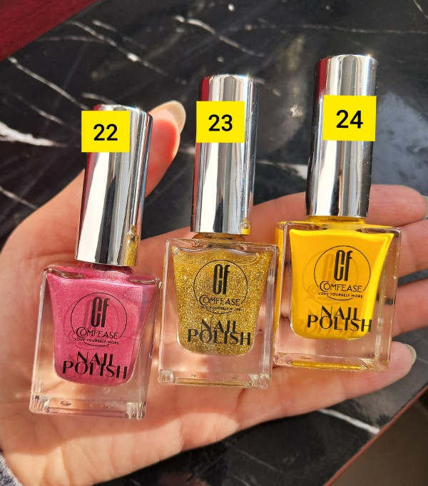 لاک باکیفیت Nail Polish در ۲۴ رنگ جذاب